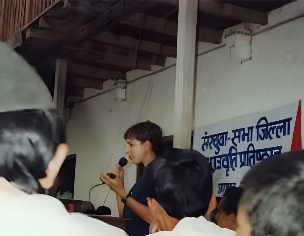 Home 1 Ms. Alyssa Solomon from the USA inaugurating SESF Org.